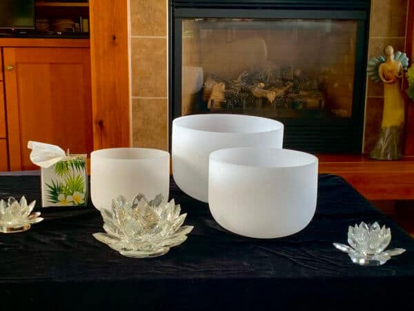 Crystal Bowl - 3 Bowl Set