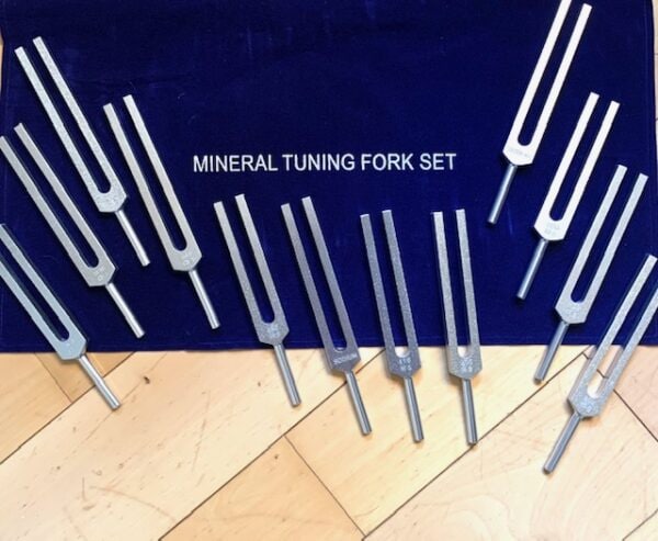 Mineral Tuning Fork Set - Mineral frequencies akin the frequencies of minerals